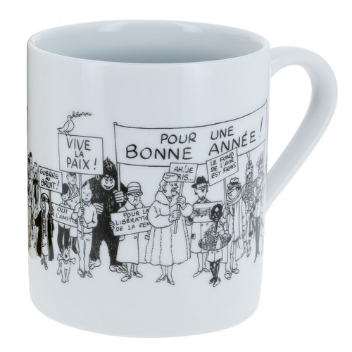 Tasse mug porcelaine tintin - tasse,