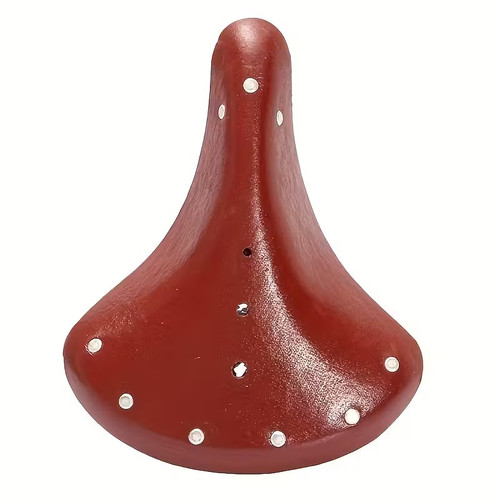 Selle vélo cuir - cuir, fait