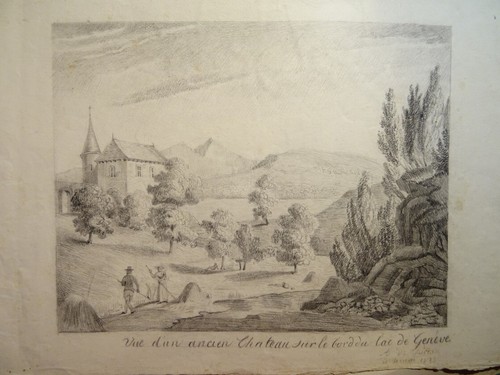 Ecole francaise xix dessin - ecole,