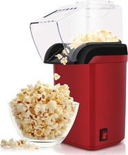 Hot Air Popcorn Maker Machine Electric 1200W No oil needed Healthy Delicious 