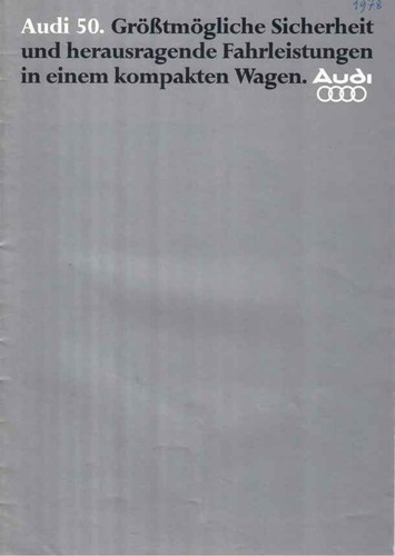 Catalogue brochure audi - brochure,