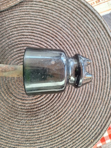 Ancien isolateur edf verre - edf, en