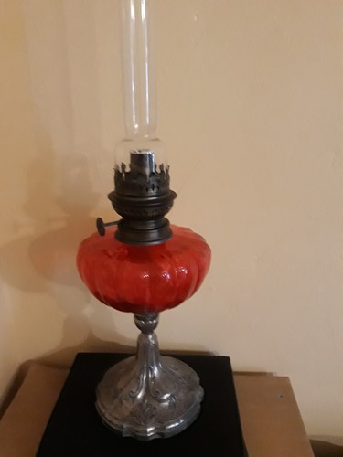 Ancienne lampe petrole - ancienne,