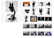 Microscope stéréo E.Leitz Wetzlar 297967 avec oculaire Ernst 15x 33595