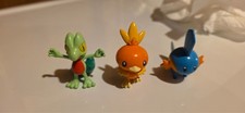 GEN 3 STARTER TRIO Figure Pokémon MUDKIP, TORCHIC, TREECKO 1999 Rare