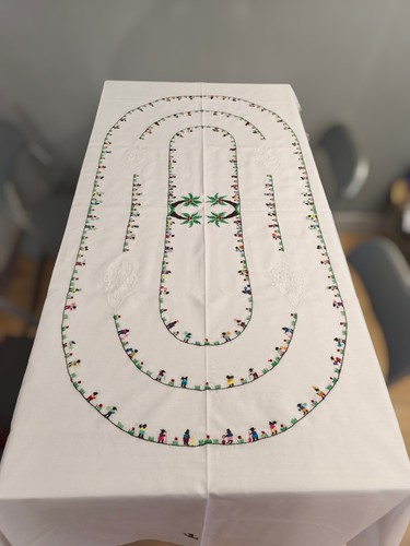Jolie nappe table coton fin - jolie,