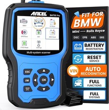 ANCEL BM700 PRO for BMW/Mini/RR Scanner Battery Registration OBD2 Diagnostic 