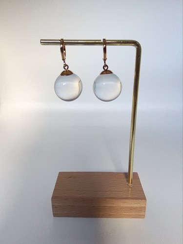 Boucles oreilles avec boule - boucles,
