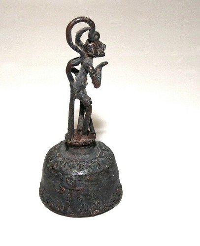 Cloche statuette ancienne