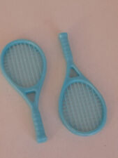 Playmobil accessory tennis racket game sport blue tournaments grass earth