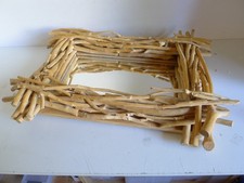 8194 miroir en bois flotté