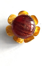 BROCHE VINTAGE  FLEUR -