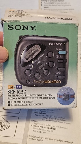 Sony radio portable - portable, /walkman