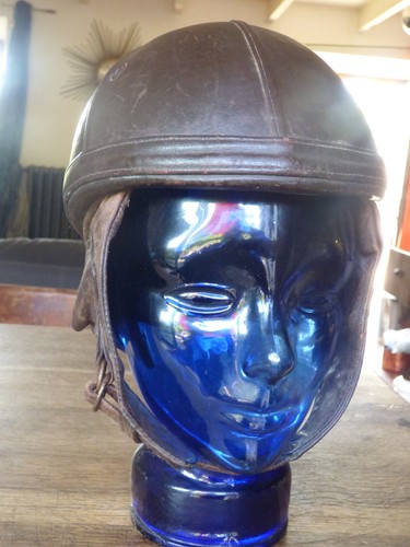 Ancien casque moto bayard - casque,