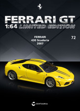 430 SCUDERIA - 2007 FERRARI GT 1:64 ÉDITION LIMITÉE N°72