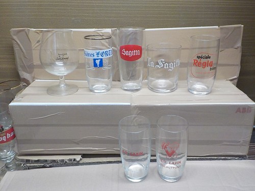 Verre ancien biere - verre,
