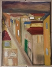 Urban Stage Painting - Original Painting - 40 Cm x 30 Cm Approx 