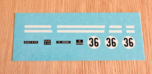 Décalcomanie pour renault - pour, 8