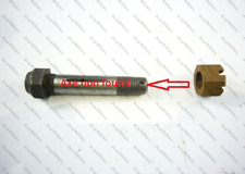 Ecrou crénelé axe ressort