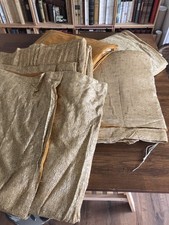 Rideaux Anciens Lot Doré