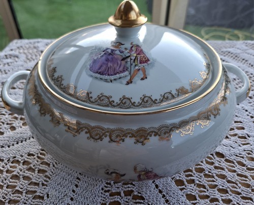 Soupière porcelaine annet - soupière, d'annet