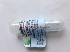 Red Fluorescent Monodisperse Polystyrene Microspheres Size 1, 2, 5, 10, 15 um