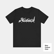 T Shirt Hobie Sailing Wht Cat16 Tequila Sunrise Sail Lightweight Soft Jersey Tee