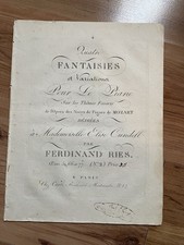 RIES Ferdinand Quatre