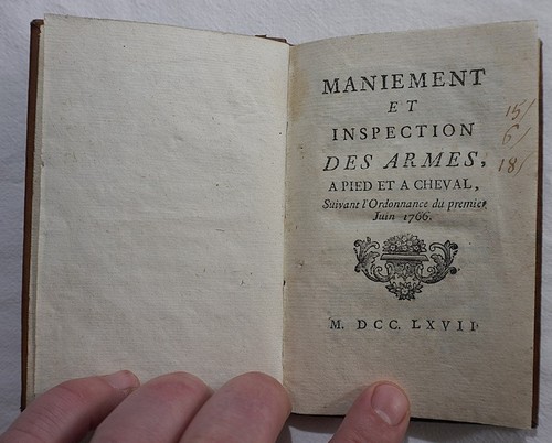 Maniement inspection des - et,