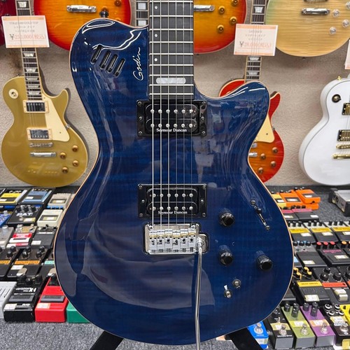 Guitare godin lgxt trans blue - trans,