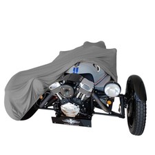 Bâche de protection compatible avec  Morgan 3-Wheeler pour intérieur Gris