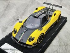 Pagani Zonda Cinque (Yellow/Carbon) [Henson & Heaven] échelle 1/18