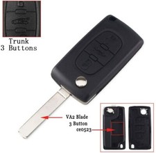  Coque Clé 3 boutons  CE0523