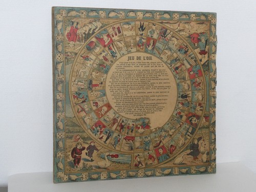 Jeu oie ancien - -, début