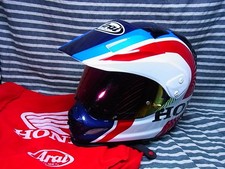 Arai HONDA TOUR-CROSS 3 Tricolor L Size (59-60cm) Off-Road Full Fafce Helmet