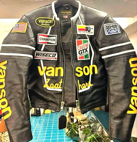 Veste course cuir pour - cuir,