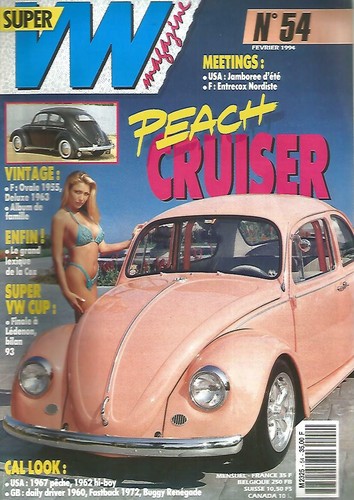 Magazine ovale 1955 - vw,