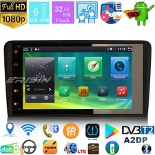 8"PX6 DAB+Autoradio Android 9.0 for Audi A3 S3 RS3 RNSE-PU GPS NAVI WIFI+4G RDS