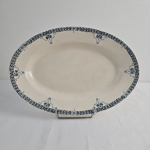 Plat ovale décor marceau - ovale, de