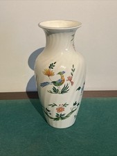 BEAU VASE CANNELÉ EN FAIENCE