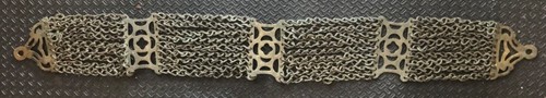 Ceinture mailles laiton - à,