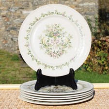 Set de 6 assiettes plates