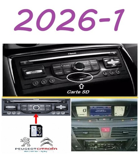 2026 carte gps - sd, europe