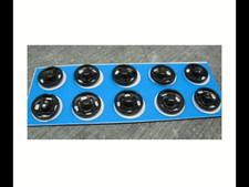 10 BOUTONS PRESSION métal à