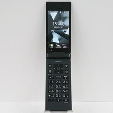 KYOCERA 701KC Black Android Flip Phone Black Unlocked Galápagos cell phone