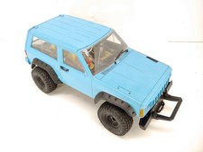 Custom Axial-Based 1/10 4x4 RC Rock Crawler ARTR w/ Jeep Hardbody Hobbywing Quic