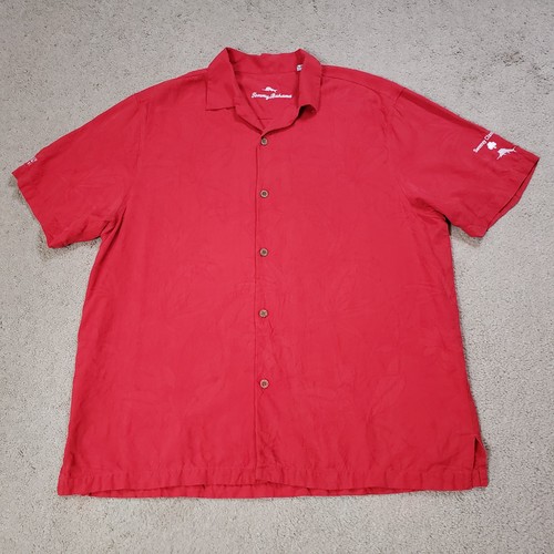 Tommy bahama shirt mens red - shirt,