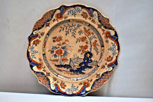 Plat porcelaine ridgways - en,