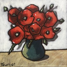 Tableau Coquelicots dans un