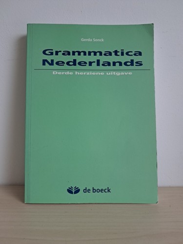 Sonck grammatica - g.,